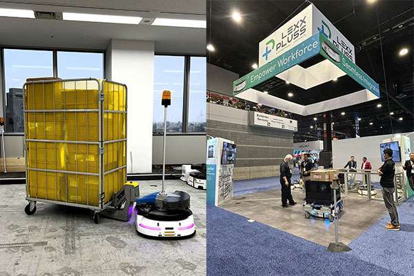Automate 2024: LexxPluss launches AMR conveying for U.S. manufacturers