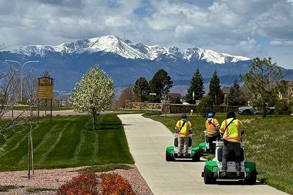 Working alongside Scythe Robotics autonomous mowers