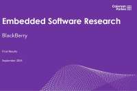 BlackBerry QNX publishes global survey of software developers