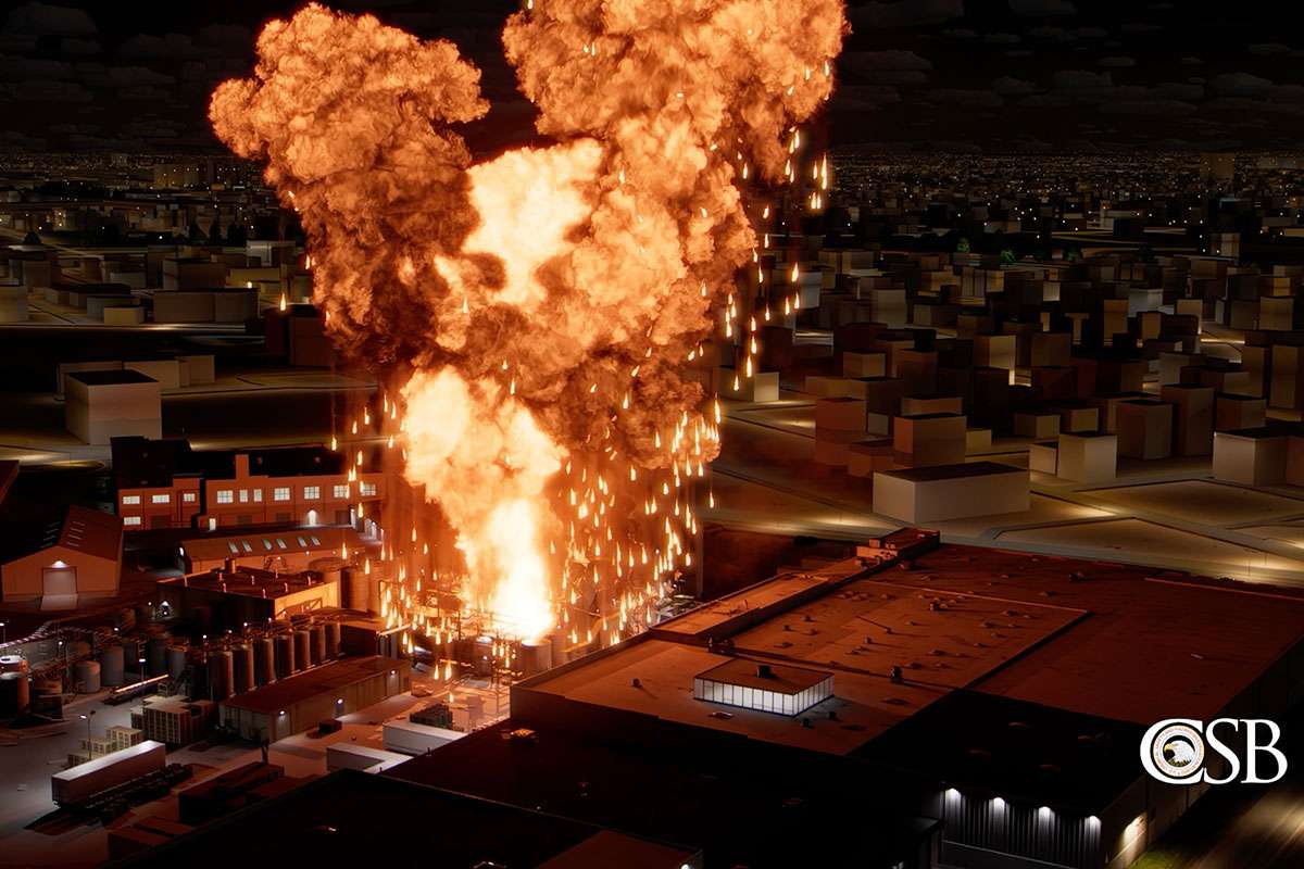 CSB releases video animation of fatal 2021 Yenkin-Majestic explosion
