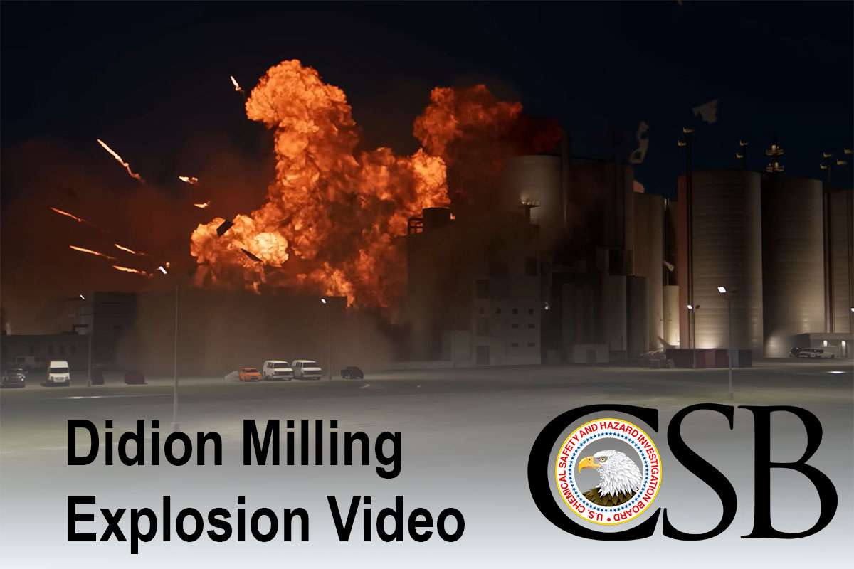 CSB releases video on combustible dust explosion at Didion Milling