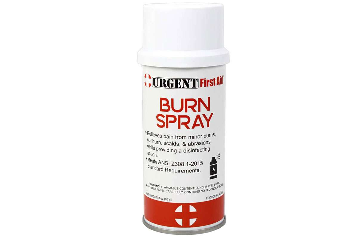 URGENT First Aid 3 oz. Burn Spray Aerosol