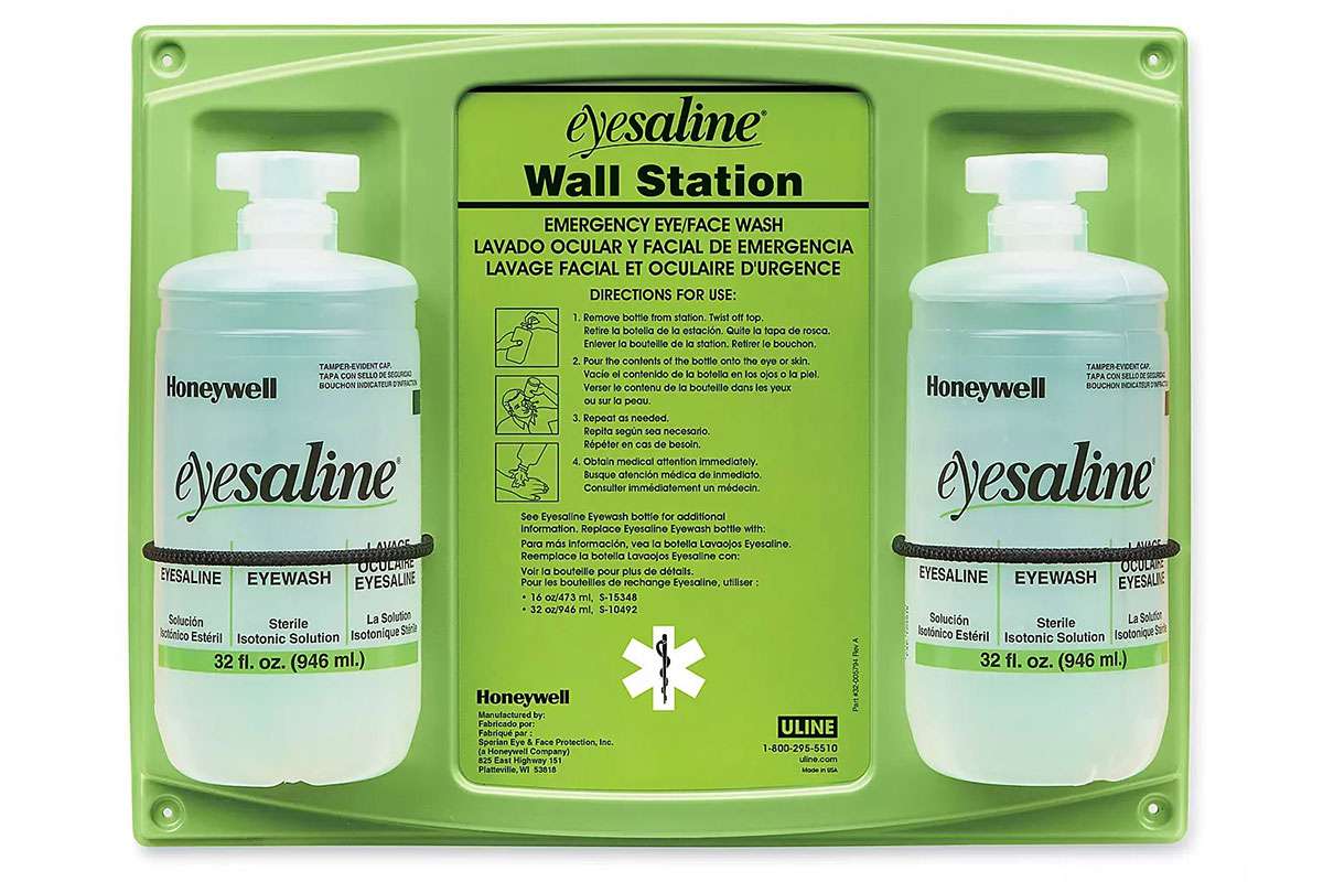 Honeywell Two-Bottle Eyewash Station