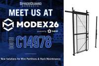 MODEX 2026: SpaceGuard debuts BeastWire Tunnel Door, Centurion Primus rack repair jack