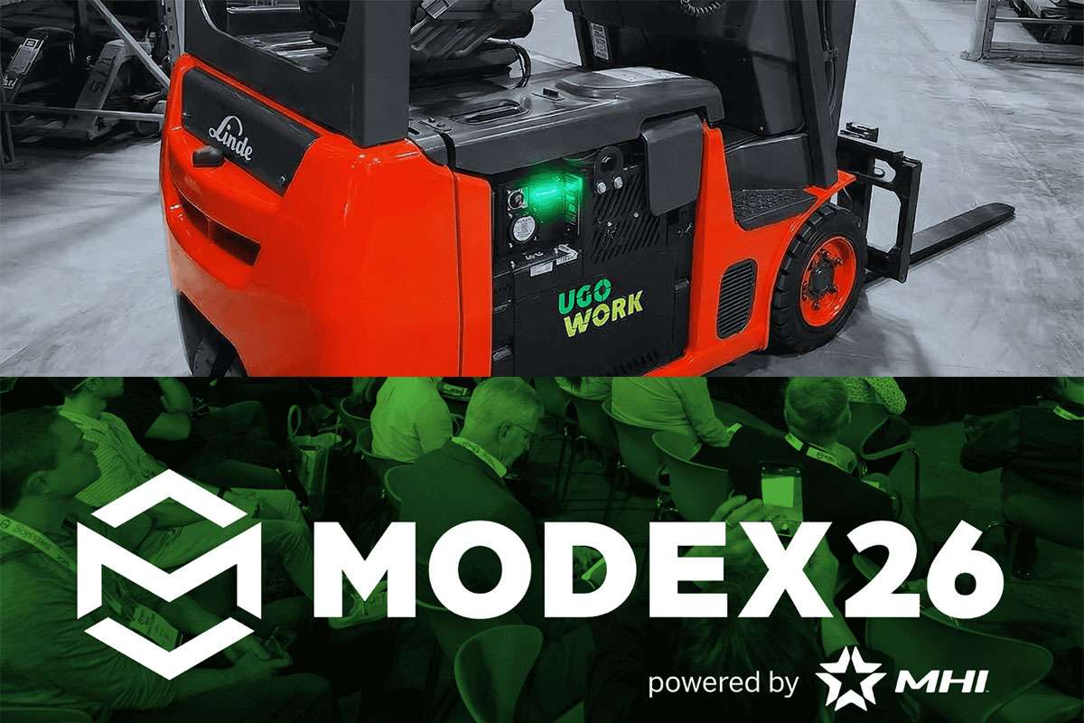 MODEX 2026: UgoWork UL-listed lithium-ion batteries approved for KION equipment