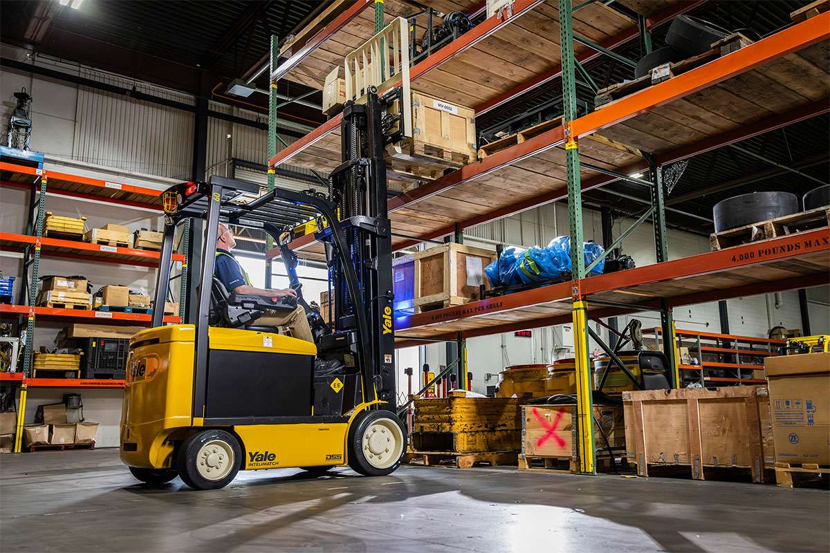Yale updates ERC45-70VG2 with improved visibility, ergonomics