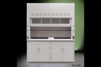 Fisher American 6-Foot Fume Hood with General Storage Cabinets