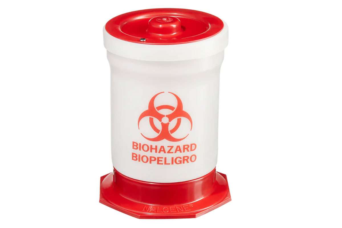 Nalgene Biohazardous Waste Containers