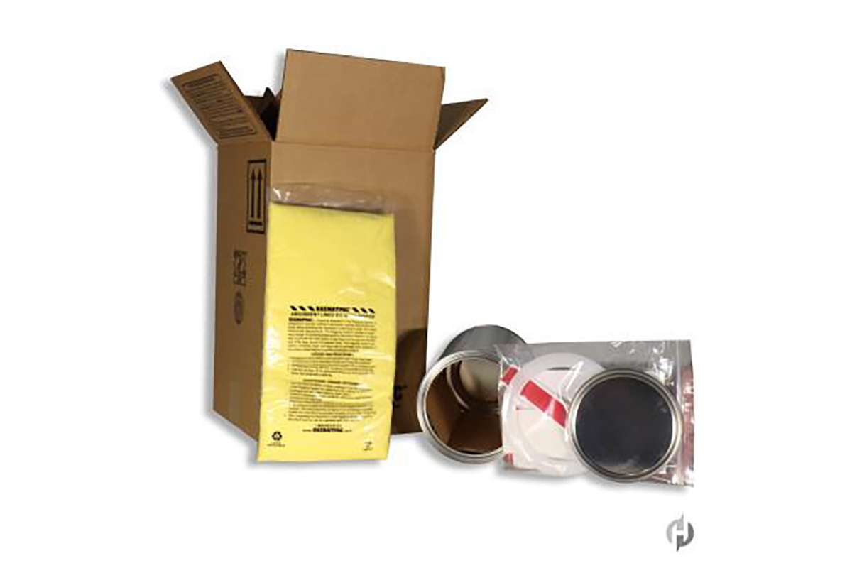 Hazmatpac 1 Liter Bottle In Can Complete Packaging System