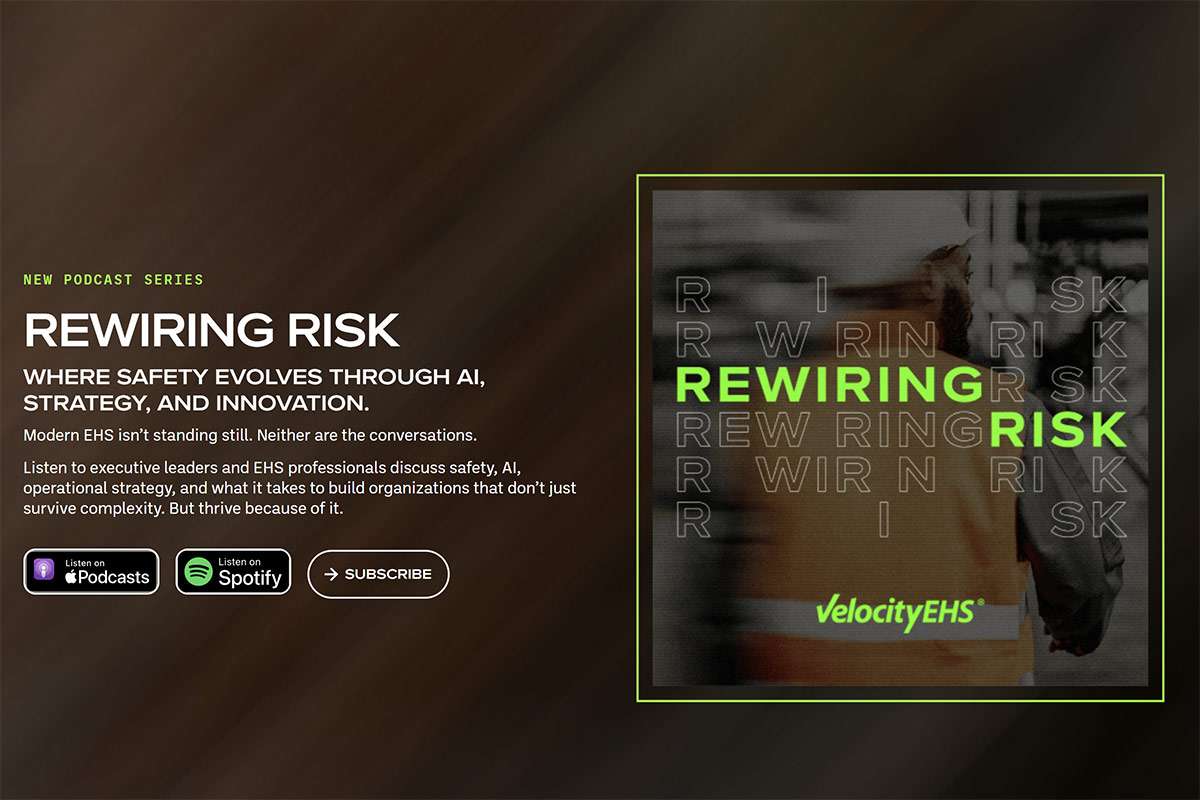 VelocityEHS launches ‘Rewiring Risk’ executive podcast series