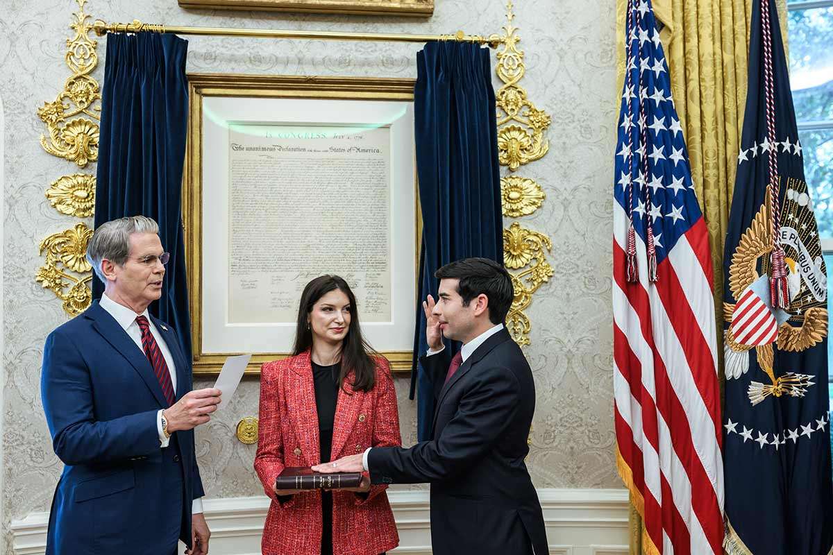 Keith Sonderling sworn in as 31st U.S. Secretary of Labor