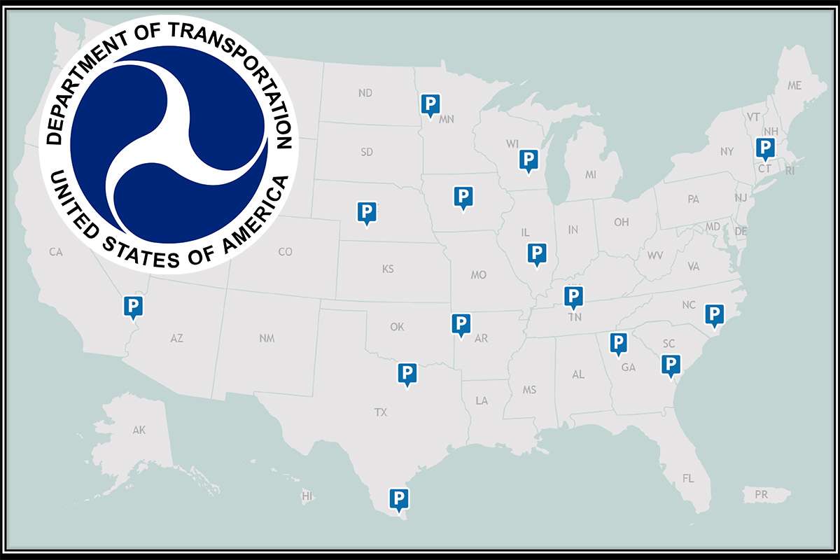 DOT funding 2,400 new safe truck parking spots across U.S.