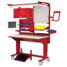 Lista International: Align adjustable-height workstation