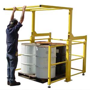 Benko Products: Protect-O-Gate Single- or Double-Pallet Pivot Gate