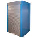 Lista International: Aluminum tambour door for storage wall system