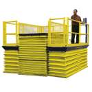 Pentalift Equipment: Custom engineered U-shaped work platform