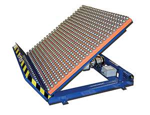 Verti-Lift: Line of standard- and wide-base hydraulic tilt tables