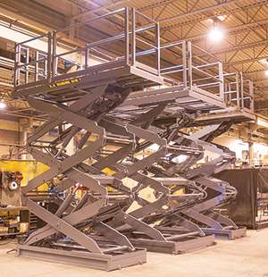 Pentalift Equipment: E Series scissor lift table
