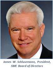 James W. Schlusemann elected board president of SME