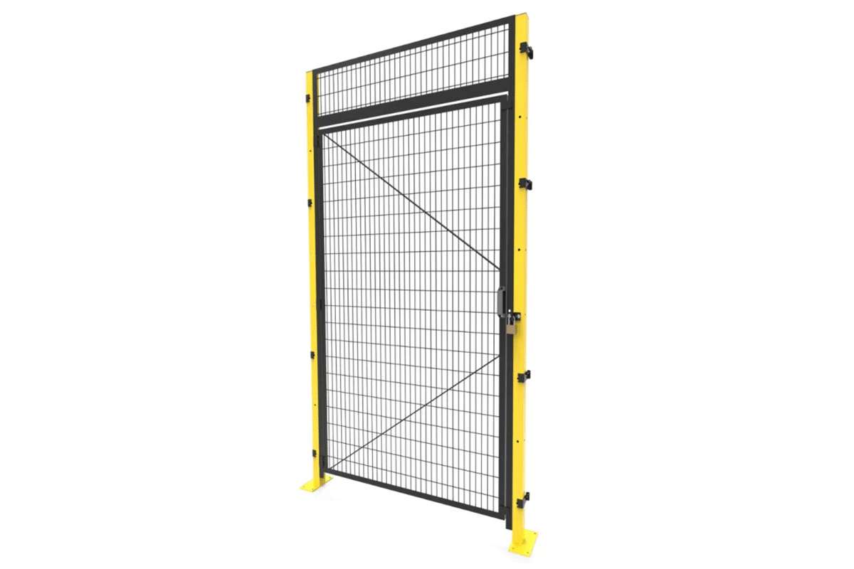 SpaceGuard RageWire industrial wire mesh robot/machine guarding