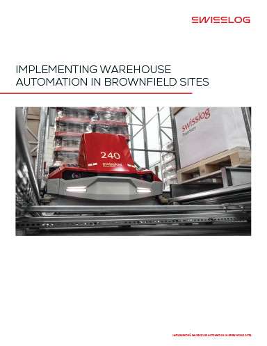 Implementing Warehouse Automation in Brownfield Sites
