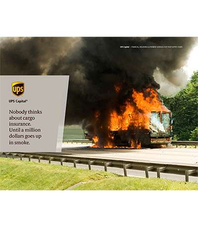 Nobody thinks about cargo insurance. Until a million dollars goes up in smoke.