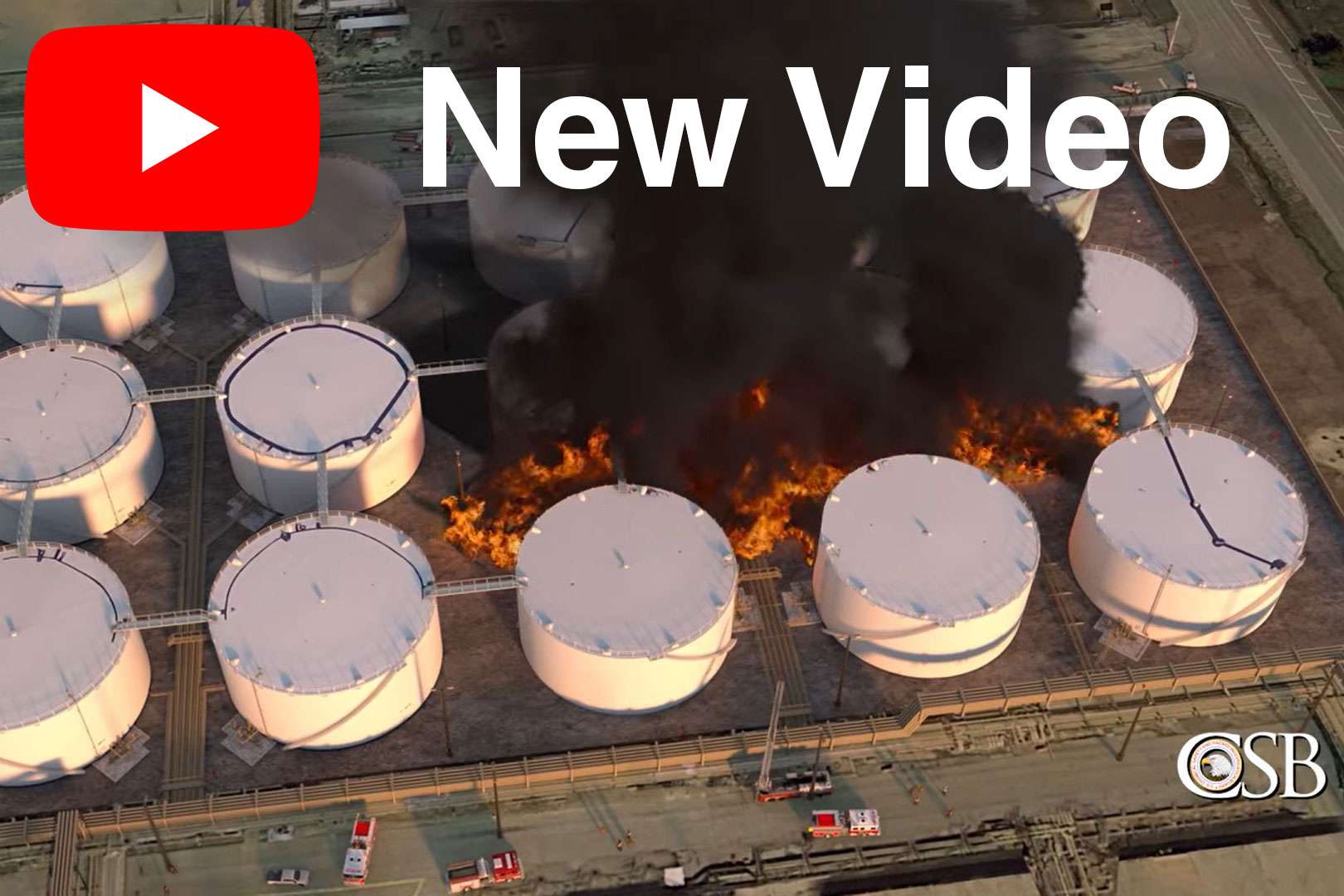 CSB releases video animation of 2019 ITC petrochemical fire