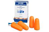 ULINE Bullet disposable foam earplugs