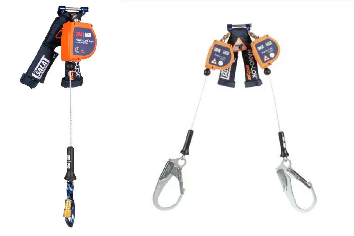 3M DBI-SALA Nano-Lok Edge Anchor Mounted Self-Retracting Lifeline