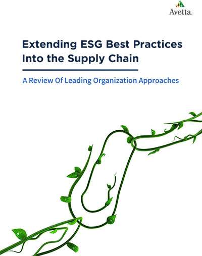 Extending ESG Best Practices Into the Supply Chain