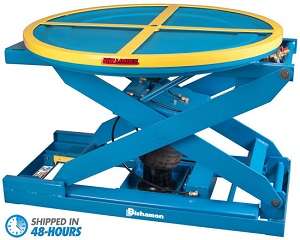 Bishamon Industries: EZ Loader pallet positioner