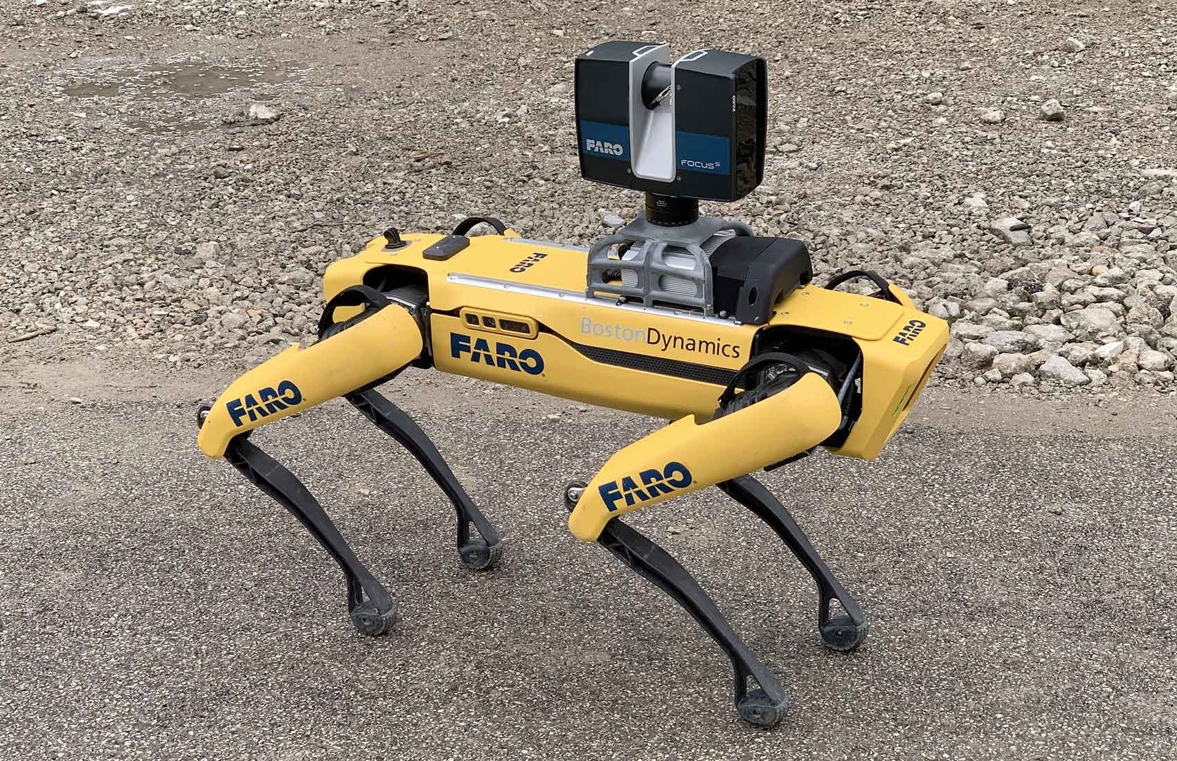 Boston Dynamics and Faro